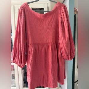 Free People Pink Romper